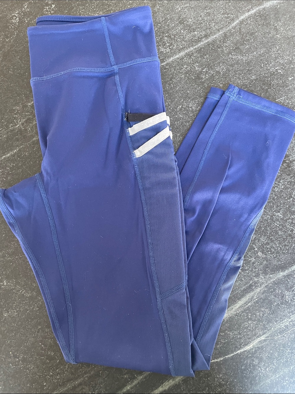 4/$20 Fabletics Blue Leggings with Pockets